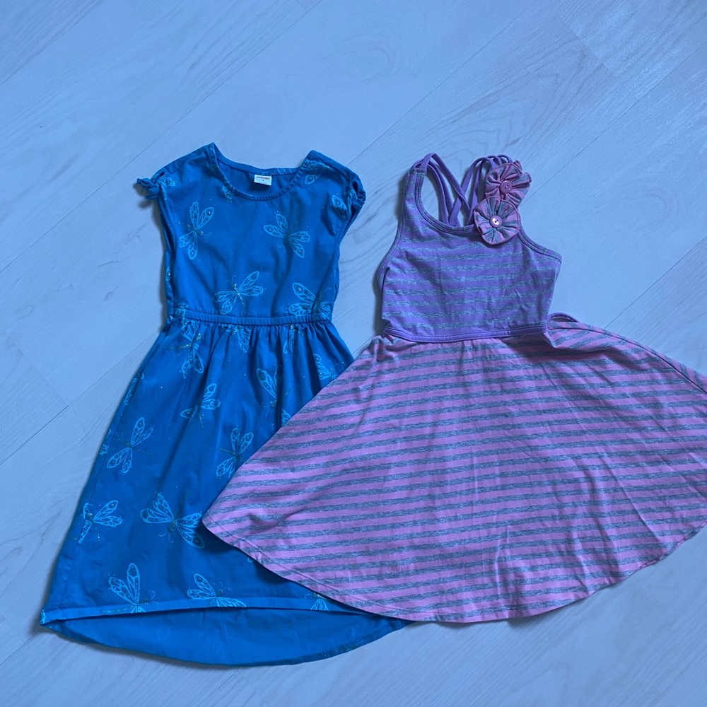Girls Size 6 summer Dresses , EUC